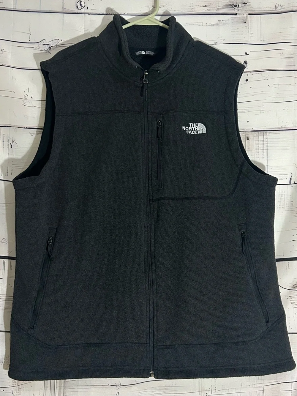The North Face Men's Gordon Lyons Vest Zip Dark Gray Size XXL